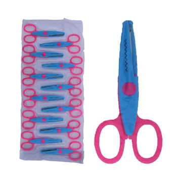 Crafteria 12Pcs Single Design Craft Scissor Set