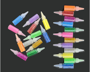 My Store GLITTERS 12 IN 1 GLITTER POWDER DROPPER BOTTLE SET