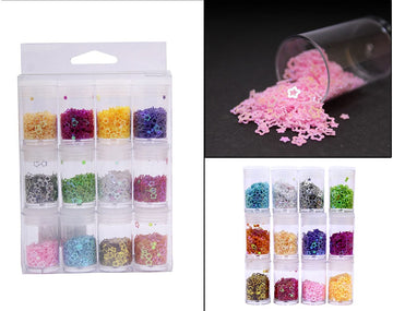 My Store GLITTERS RAINBOW FLOWER SET