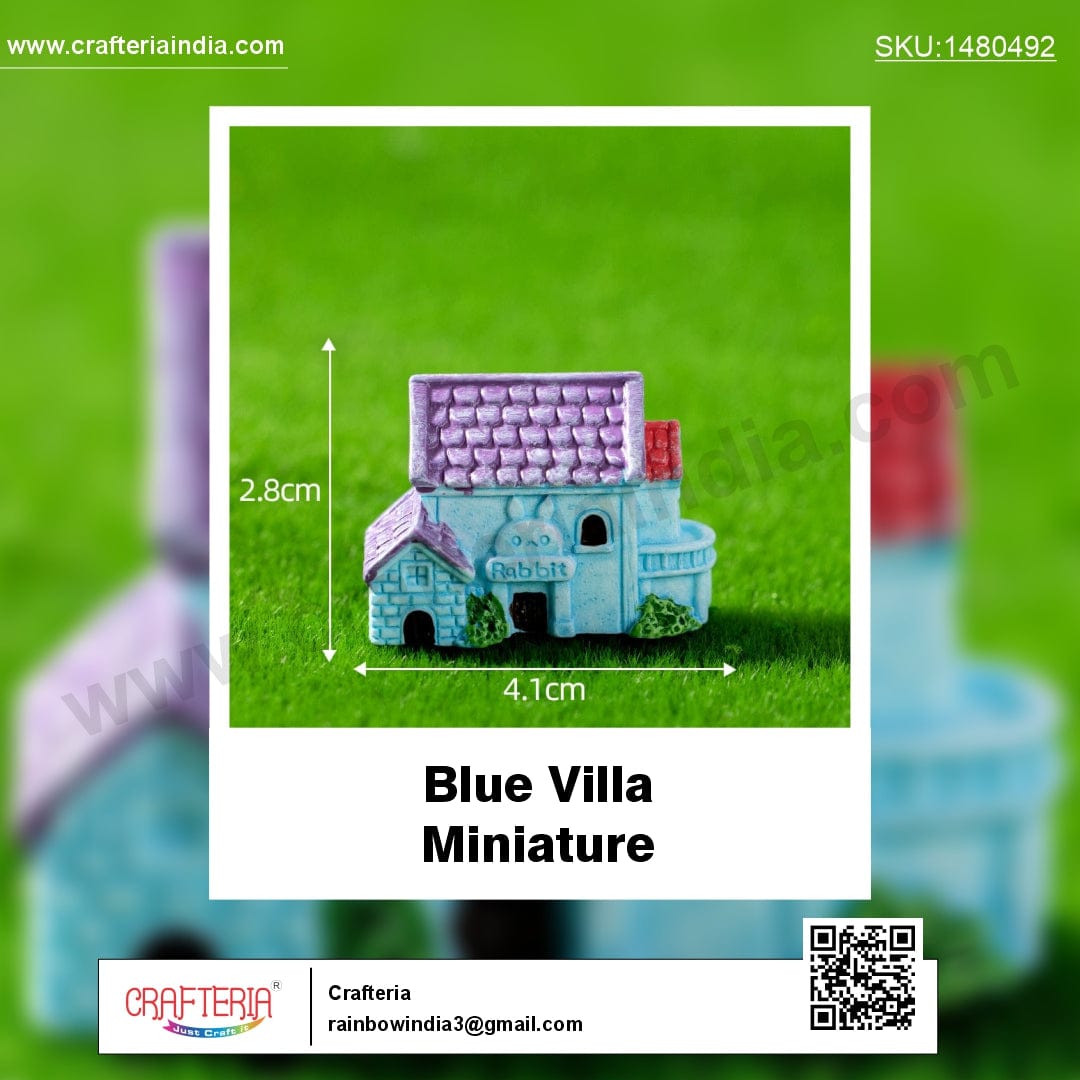 my store MINIATURE Blue Villa