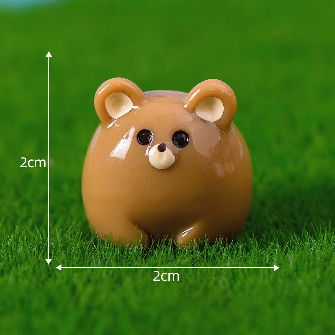 my store MINIATURE Bear Round Animal