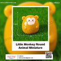 my store MINIATURE Little Monkey Round Animal
