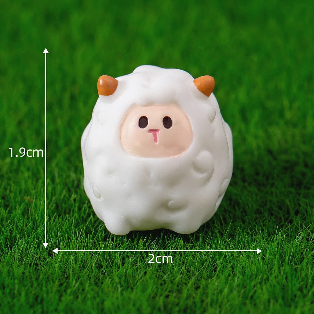 my store MINIATURE Sheep Round Animal