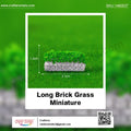 my store MINIATURE Long Brick Grass