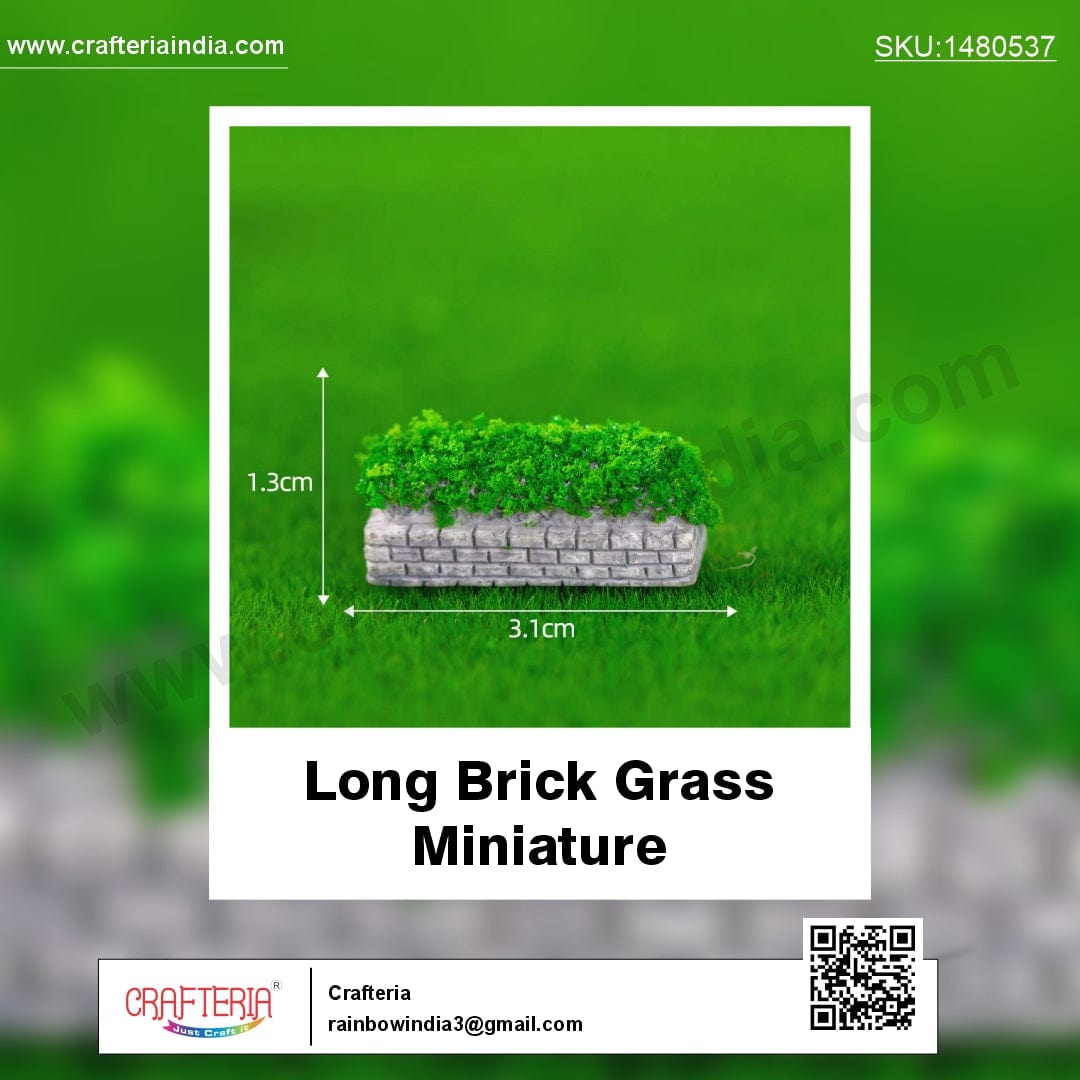 my store MINIATURE Long Brick Grass