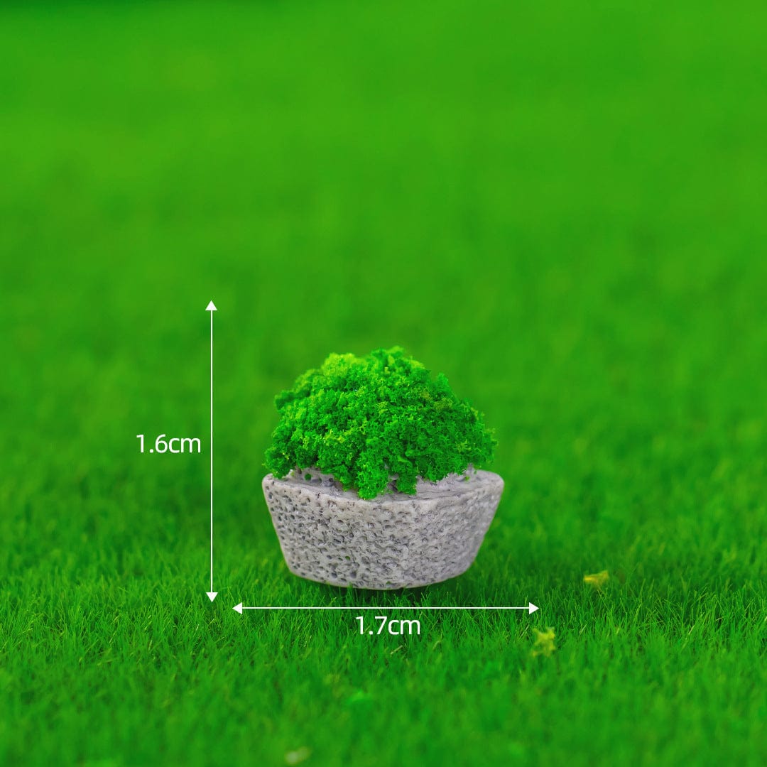 my store MINIATURE Fan-Shaped Brick Grass