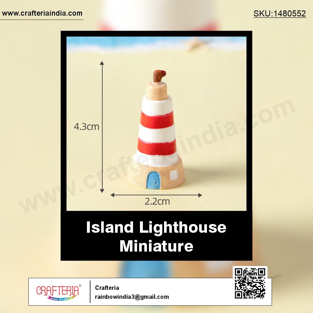 my store MINIATURE Island Lighthouse