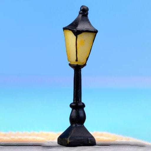 my store MINIATURE Unilateral Light Yellow Retro Street Light