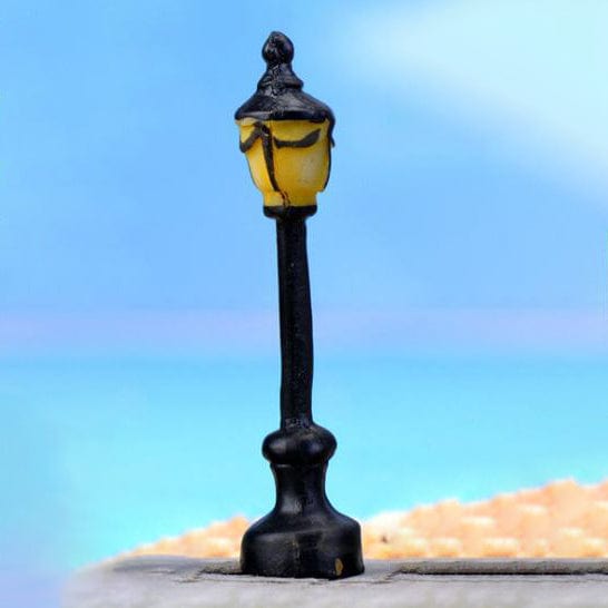 my store MINIATURE Single Bulb Light Yellow  Street Light