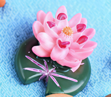 my store MINIATURE Lotus With Leaf