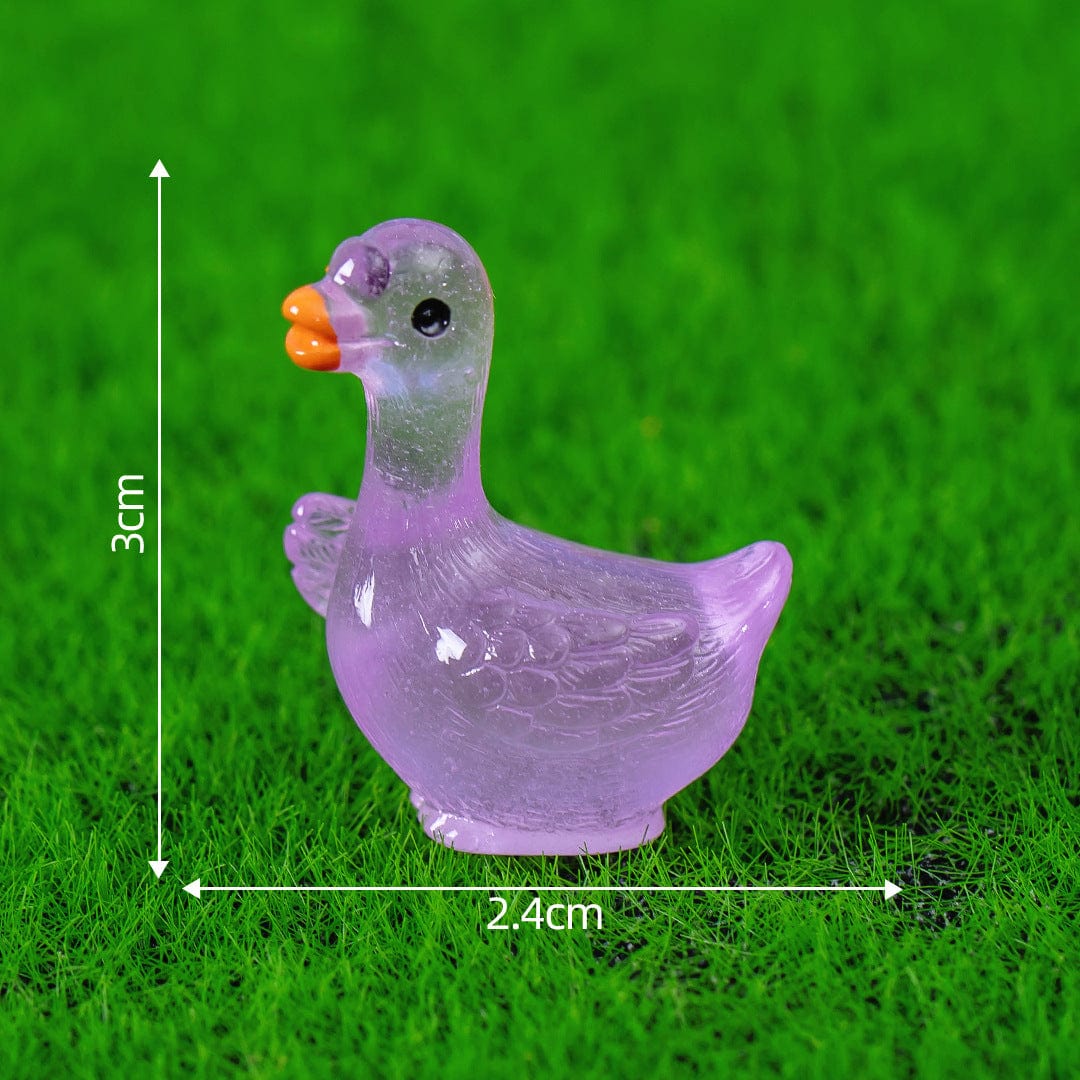 my store MINIATURE Purple Walking Duck