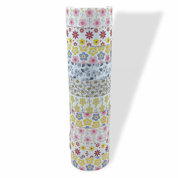 My Store WASHI TAPE Fabric Tape Mix Design 5MtX1.5Cm