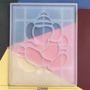 My Store Silicon Mould GANESH FRAME MOULD
