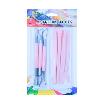 Keep Smiling POTTERY TOOL 10Pcs Soft Clay Tools & Knife Pottery Tools