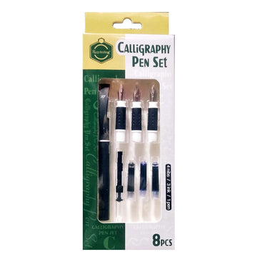 Keep Smiling Calligraphy Pen Set 8PCS