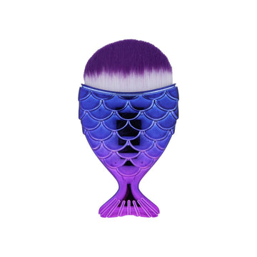 Crafteria Makeup art brush set with marmaid theme handle