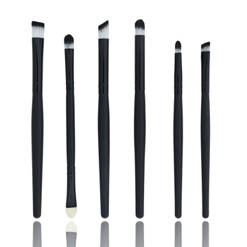 Crafteria 6 in 1 Makeup Art Brush set With Black handle