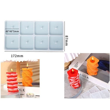 My Store Silicon Mould BUILDING BLOCK SHAPE CANDLE MOULD