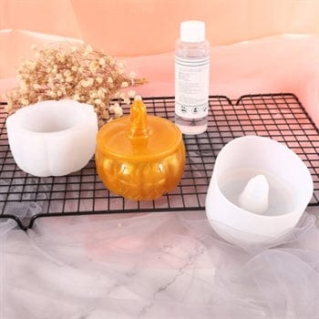 My Store Silicon Mould PUMKIN STORAGE BOX MOULD