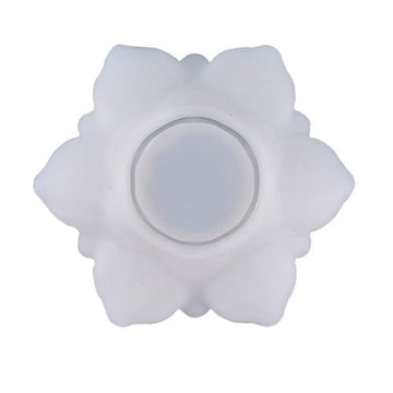 My Store Silicon Mould Lotus Shape Tea Light Candle Holder Mould