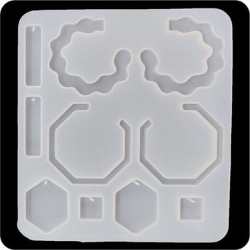 My Store Silicon Mould 10 IN 1 JEWELLERY MOULD