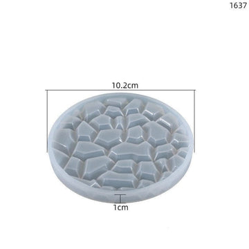 My Store Silicon Mould STONE EFFECT COASTER MOULD