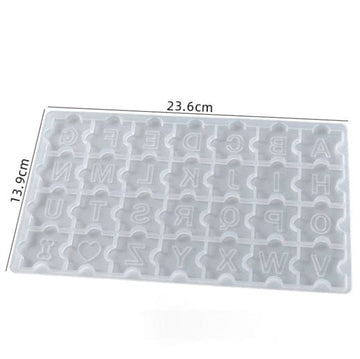 My Store Silicon Mould ABCD PUZZLE MOULD