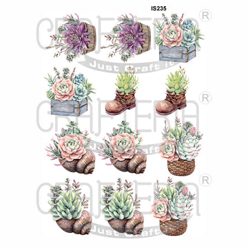 Plant Designs Insert Sheet (Transparent Sheet) IS235