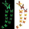 Crafteria Glow In Dark 3D Butterfly Stickers