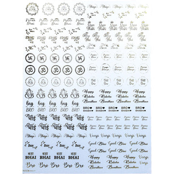 My Store STICKER SHEET New Emboss Sticker D24