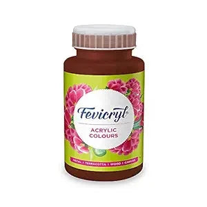Crafteria Vandyke Brown Pidilite Fevicryl Acrylic Colours 500ml