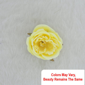 Crafteria Yellow K Rose Artificial flowers D12