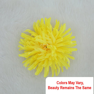 Crafteria Yellow Chrysanthemum Artificial flowers D14