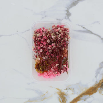 Crafteria 3D Dried Flower L.Pink Theme