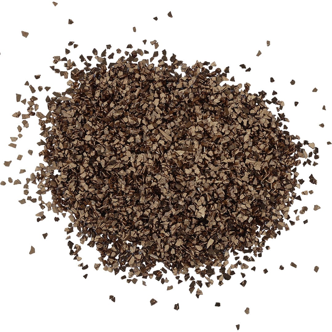 My Store Brown Medium Metallic Glass Chips
