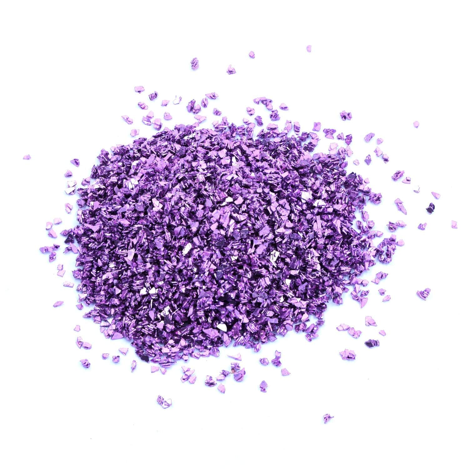 My Store Purple Medium Metallic Glass Chips