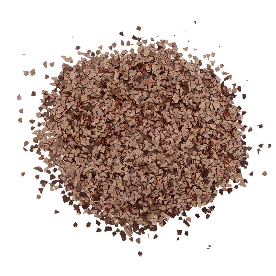 My Store Copper Big Metallic Glass Chips