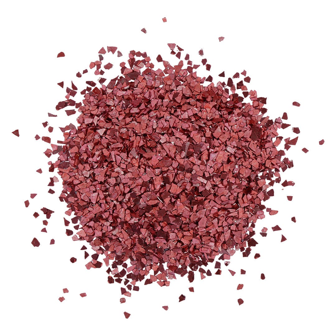 My Store Red Big Metallic Glass Chips