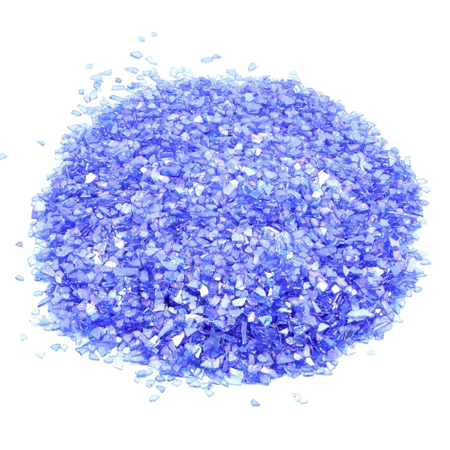My Store Royal Blue Small Rainbow Glass Chips (500gms)