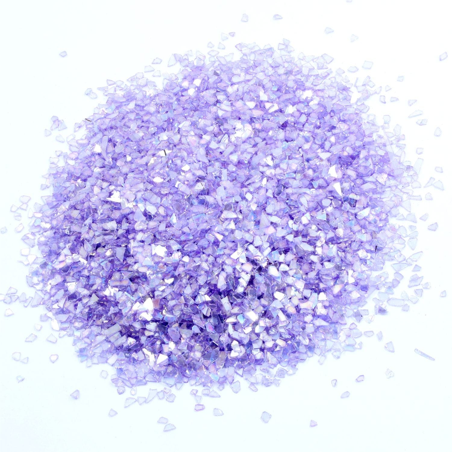 My Store Purple Small Rainbow Glass Chips (500gms)