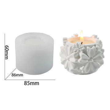 My Store Handmade Mould Five-Petal Candle T-light Holder Handmade Mould