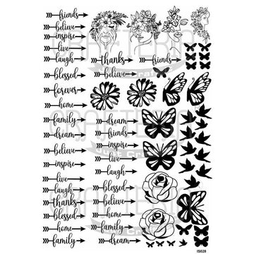 Crafteria Insert Sheet (Transparent Sheet) IS028