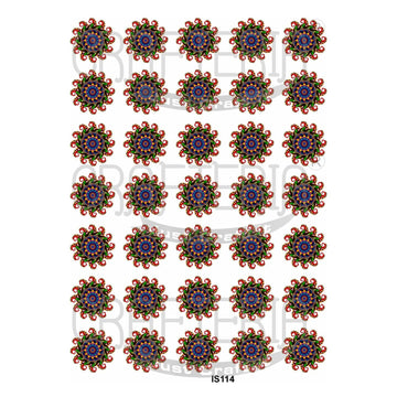 Crafteria Rangoli Design Insert Sheet (Transparent Sheet) IS114