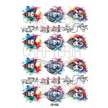 Crafteria God Designs Insert Sheet (Transparent Sheet) IS166