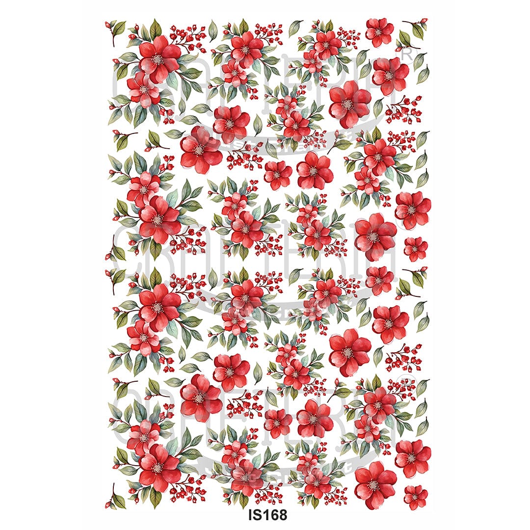 Crafteria Floral Designs Insert Sheet (Transparent Sheet) IS168