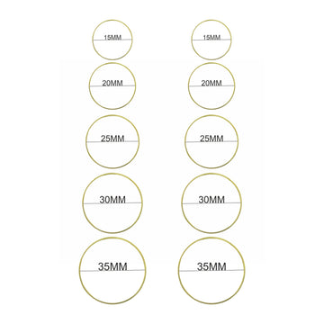 My Store JEWELLERY FRAME Multi Size Round Bezel Frames