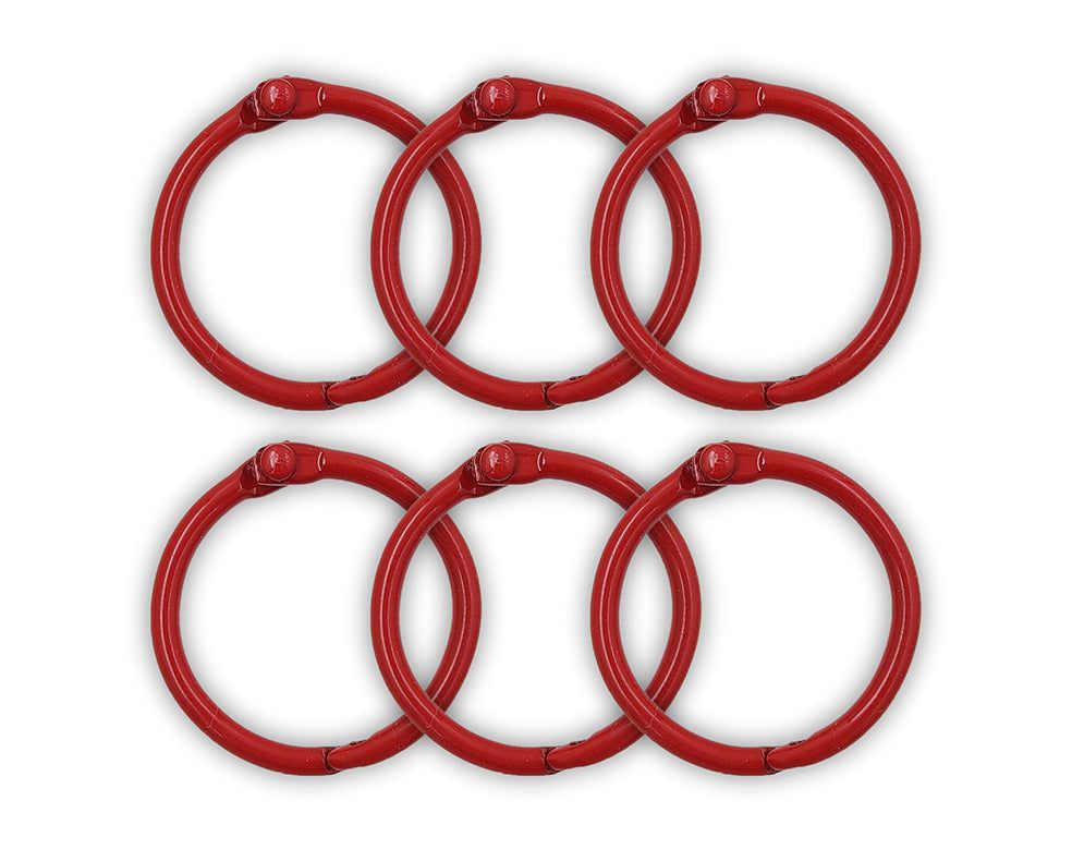 Crafteria 30MM / RED BOOK BINDING RING