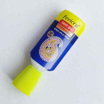 Crafteria Fevicryl Pidilite Premium Fabric Glue Adhesive 30g
