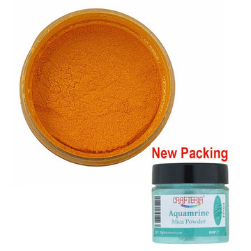 My Store PEARL POWDER Bright Orange Pearl Mica Powder 20 Gram