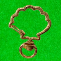 Crafteria SHELL / ROSE GOLD DESIGNER LOBSTER KEYCHAIN